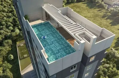 Liv santo andré | construtora nazaré | construção | 40 metros | 02 dormitórios | varanda | 01 vaga