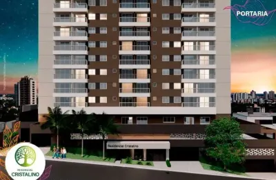 Residencial cristalino | construtora imangai | construção | 36 metros | 02 dormitórios | sem varanda | 01 vaga