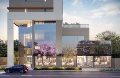 Hw studios | construtora fibra | pronto | 25 metros | studios com varanda