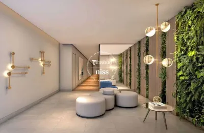 Hello santana | construtora tibério | pronto | 39 metros | 02 dormitórios | com varanda | sem vaga