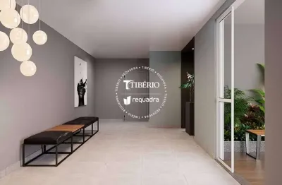 Dom brás | construtora tibério | pronto | 34 metros | 02 dormitórios | sem varanda