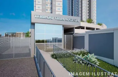 Terrazo villa augusta | construtora mrv | construção | 62 metros | 02 dormitórios | suíte | varanda | 01 vaga
