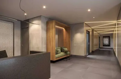 Rem id vila romana | construtora rem | pronto | 19 metros | studios com varanda