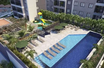 Kazzas park nova atlântica | construtora kazzas | construção | 38 metros | 02 dormitórios | varanda | sem vaga