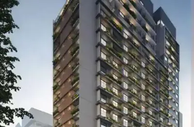 Nex one sarutaiá jardins | construtora one | construção | 24 metros | 01 dormitório | com varanda | sem vaga