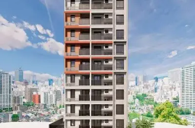Pitanga 105 | construtora macor | construção | 19 metros | studios com varanda | sem vaga