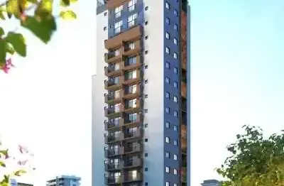 Tom brooklin | construtora j3r | lançamento | 34 metros | 02 dormitórios | com varanda | sem vaga