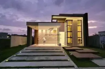 Vendo casa em condomínio fechado, com 202m², 3 suítes s/ 1 master, área gourmet, piscina e 4 vagas