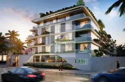 Vendo apto. de luxo em construção, com sistema de hotelaria. o prédio fica. na av beira mar do cabo branco