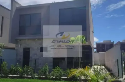 Vendo casa nova, em condomínio fechado, com 205m², 4 suítes, terraço gourmet e 3 vagas