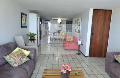 Vendo apartamento, porteira fechada, com vista para o mar, 200 m², 3 suítes + dce e 2 vagas