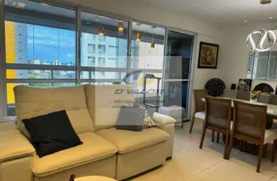 Vendo apartamento com 131 m², 3 suítes + dce, varanda gourmet, sala p/ 2 ambientes e 2 vagas