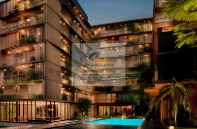 Vendo apartamentos em construção, de 51m² à 59m², com 2 quartos sendo 1 suíte, sala para 2 ambientes e 1 vaga
