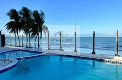 Vendo apartamento 85m² pé na areia, com 03 quartos (sendo 01 suíte), 01 vaga garagem