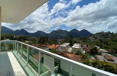 Apartamento com 3 dormitórios à venda, 128 m² por r$ 900.000,00 - braunes - nova friburgo/rj