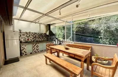 Apartamento duplex com 4 dormitórios à venda, 198 m² por r$ 1.050.000,00 - cônego - nova friburgo/rj