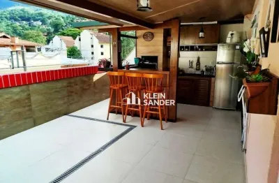 Apartamento duplex com 3 dormitórios à venda, 132 m² por r$ 698.000,00 - cônego - nova friburgo/rj
