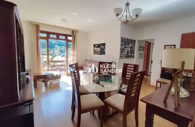 Apartamento com 2 dormitórios à venda, 88 m² por r$ 545.000,00 - cônego - nova friburgo/rj