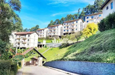 Apartamento com 2 dormitórios à venda, 55 m² por r$ 230.000,00 - cascatinha - nova friburgo/rj