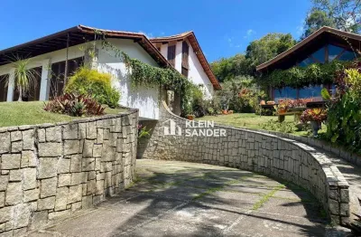 Casa com 4 dormitórios à venda, 388 m² por r$ 1.800.000,00 - santa elisa - nova friburgo/rj