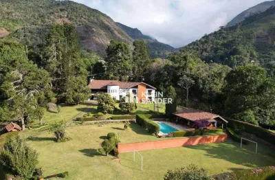 Casa com 8 dormitórios à venda, 600 m² por r$ 2.950.000,00 - cascatinha - nova friburgo/rj