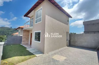 Casa com 2 dormitórios à venda, 75 m² por r$ 360.000,00 - nova suíça - nova friburgo/rj