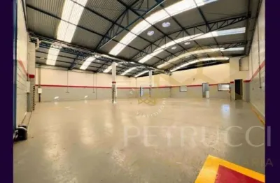 Galpão para alugar, 654 m² por r$ 12.630,00 - vila perseu leite de barros - campinas/sp