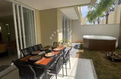 Casa com 4 dormitórios à venda, 210 m² por r$ 1.280.000,00 - loteamento alphaville campinas - campinas/sp