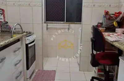 Apartamento com 2 dormitórios à venda, 58 m² por r$ 215.000,00 - conjunto residencial souza queiroz - campinas/sp