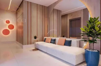 Apartamento com 1 dormitório à venda, 47 m² por r$ 553.900,00 - chácara da barra - campinas/sp