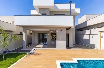 Casa com 3 dormitórios à venda, 210 m² por r$ 1.710.000,00 - parque brasil 500 - paulínia/sp