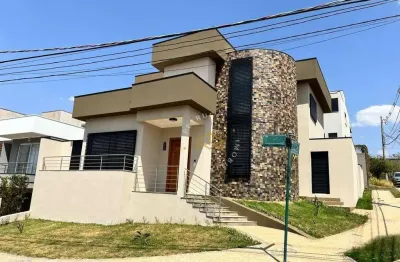 Sobrado à venda em condomínio fechado no swiss park em campinas- sp