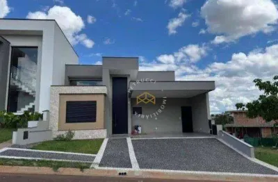 Sobrado com 4 suítes à venda em condomínio santorini residencial club - paulínia/sp - estuda permuta!