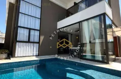 Casa com 3 dormitórios à venda, 311 m² por r$ 2.990.000,00 - loteamento parque dos alecrins - campinas/sp