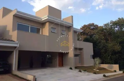 Casa com 4 dormitórios à venda, 590 m² por r$ 3.500.000,00 - condomínio zurich dorf - valinhos/sp