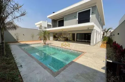 Casa com 4 dormitórios à venda, 453 m² por r$ 5.900.000,00 - loteamento mont blanc residence - campinas/sp