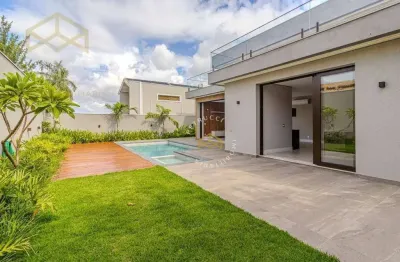 Casa com 3 dormitórios à venda, 497 m² por r$ 6.700.000,00 - loteamento alphaville campinas - campinas/sp