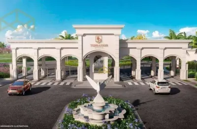 Terreno à venda, 200 m² por r$ 330.000,00 - terrassos residencial - paulínia/sp