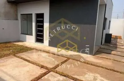 Casa com 2 dormitórios à venda, 47 m² por r$ 350.000,00 - chácara recreio alvorada - hortolândia/sp