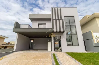 Casa com 3 dormitórios à venda, 230 m² por r$ 2.120.000,00 - condomínio portal do jequitibá - valinhos/sp