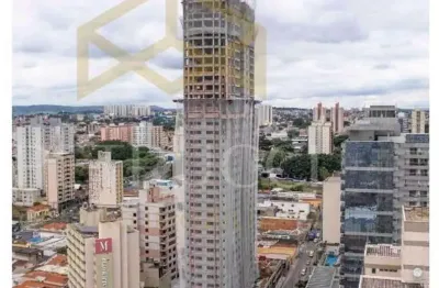 Apartamento com 1 dormitório à venda, 46 m² por r$ 689.000,00 - residencial sírius - campinas/sp