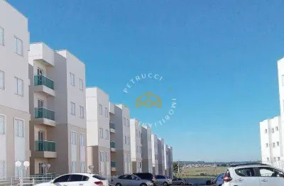 Apartamento com 2 dormitórios à venda, 47 m² por r$ 265.000,00 - jardim novo maracanã - campinas/sp