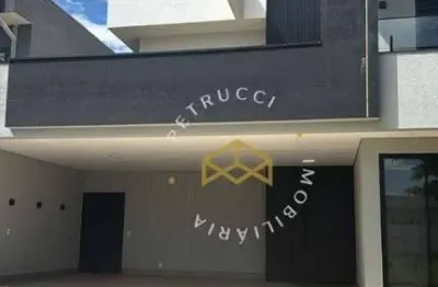 Casa com 3 dormitórios à venda, 272 m² por r$ 2.490.000,00 - reserva real - paulínia/sp