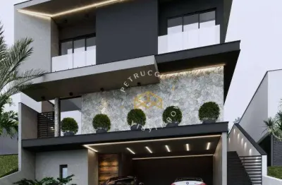 Casa com 3 dormitórios à venda, 266 m² por r$ 1.970.000,00 - condomínio madre maria villac - valinhos/sp