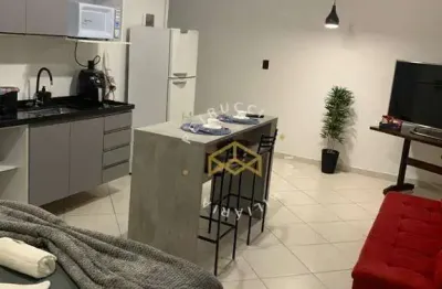 Studio com 1 dormitório para alugar, 30 m² por r$ 3.300,02/mês - cambuí - campinas/sp