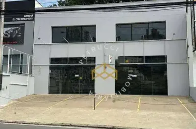 Salão para alugar, 254 m² por r$ 11.984,00/mês - cambuí - campinas/sp