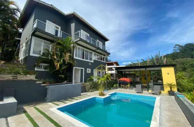 Casa à venda, 700 m² por r$ 3.200.000,00 - condomínio vale da santa fé - vinhedo/sp