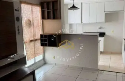 Apartamento com 2 dormitórios à venda, 49 m² - parque das cachoeiras - campinas/sp