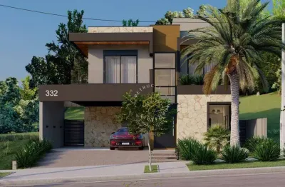 Casa com 2 dormitórios à venda, 215 m² por r$ 2.090.000,00 - reserva dos jatobás - louveira/sp