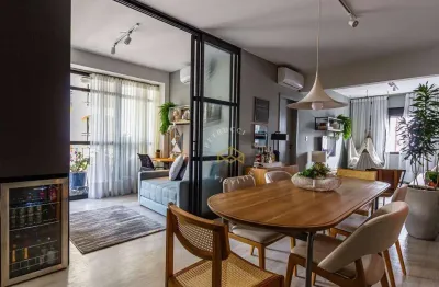 Apartamento com 2 dormitórios à venda, 74 m² - cambuí - campinas/sp